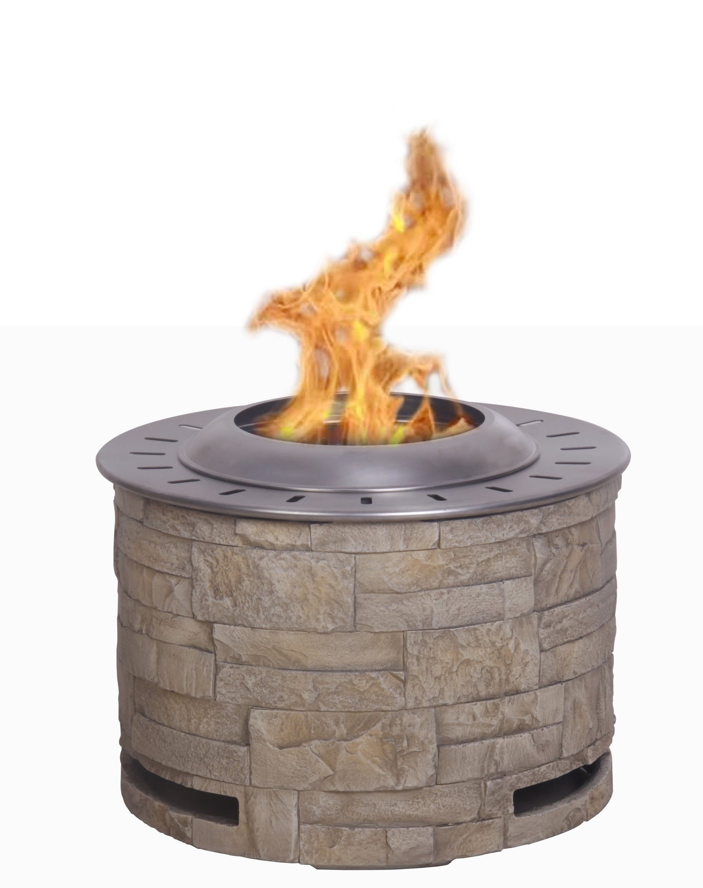 Stackstone Look Smokeless Firepit (20.5" x 20.5" x 15")